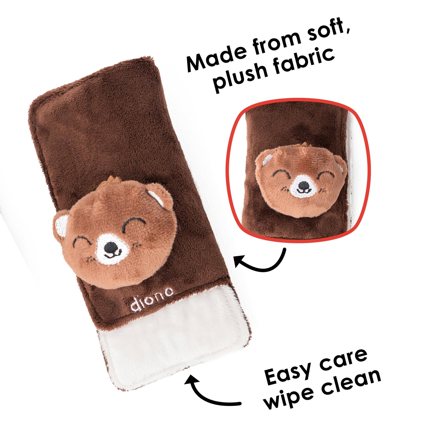 Bear Soft Wraps® Harness Pads & Toy