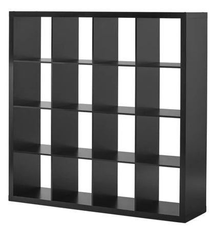 6/9/12/16-Cube Wooden Storage Organizer Bookshelf, Unit Shelf, Closet Cabinet, DVD Rack File Organizer Rack in Living Room Study