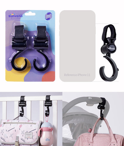 Sunveno's Stroller Hook 2 Pack