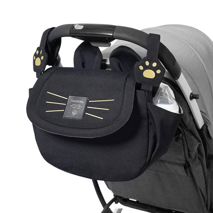 Animal Style Attachable and Wearable Baby Stroller Organizer Bag