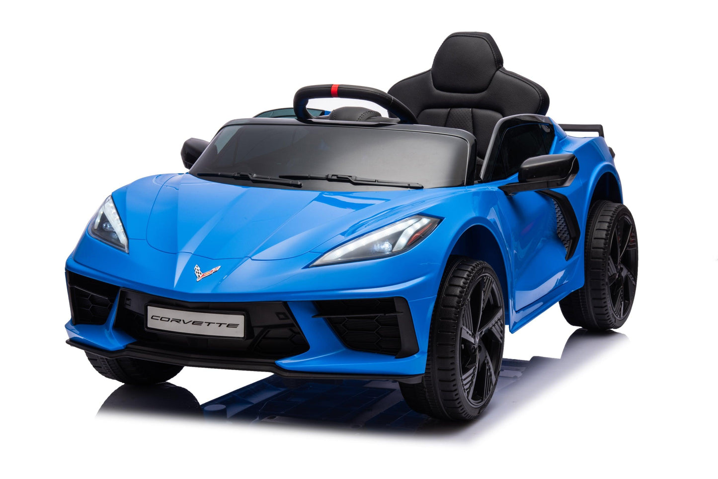 12V Chevrolet Corvette C8 Stingray 1-Seater Kids Ride-On Car