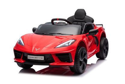 12V Chevrolet Corvette C8 Stingray 1-Seater Kids Ride-On Car