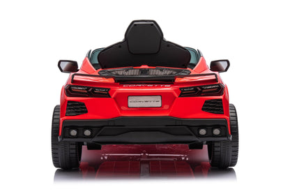 12V Chevrolet Corvette C8 Stingray 1-Seater Kids Ride-On Car