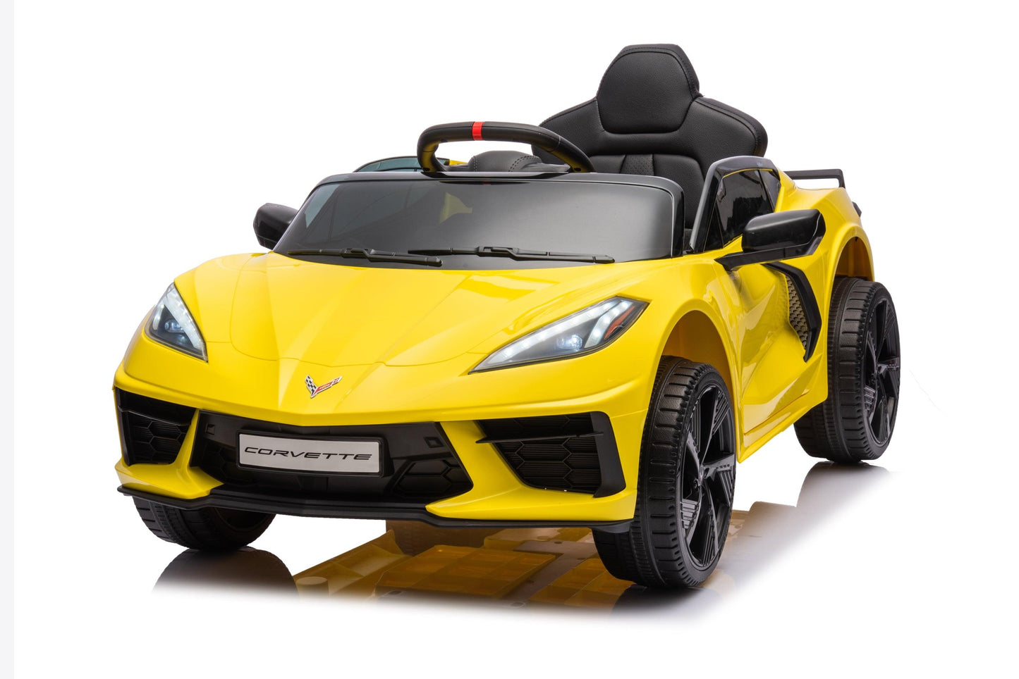 12V Chevrolet Corvette C8 Stingray 1-Seater Kids Ride-On Car