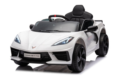 12V Chevrolet Corvette C8 Stingray 1-Seater Kids Ride-On Car