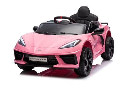 12V Chevrolet Corvette C8 Stingray 1-Seater Kids Ride-On Car