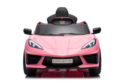 12V Chevrolet Corvette C8 Stingray 1-Seater Kids Ride-On Car