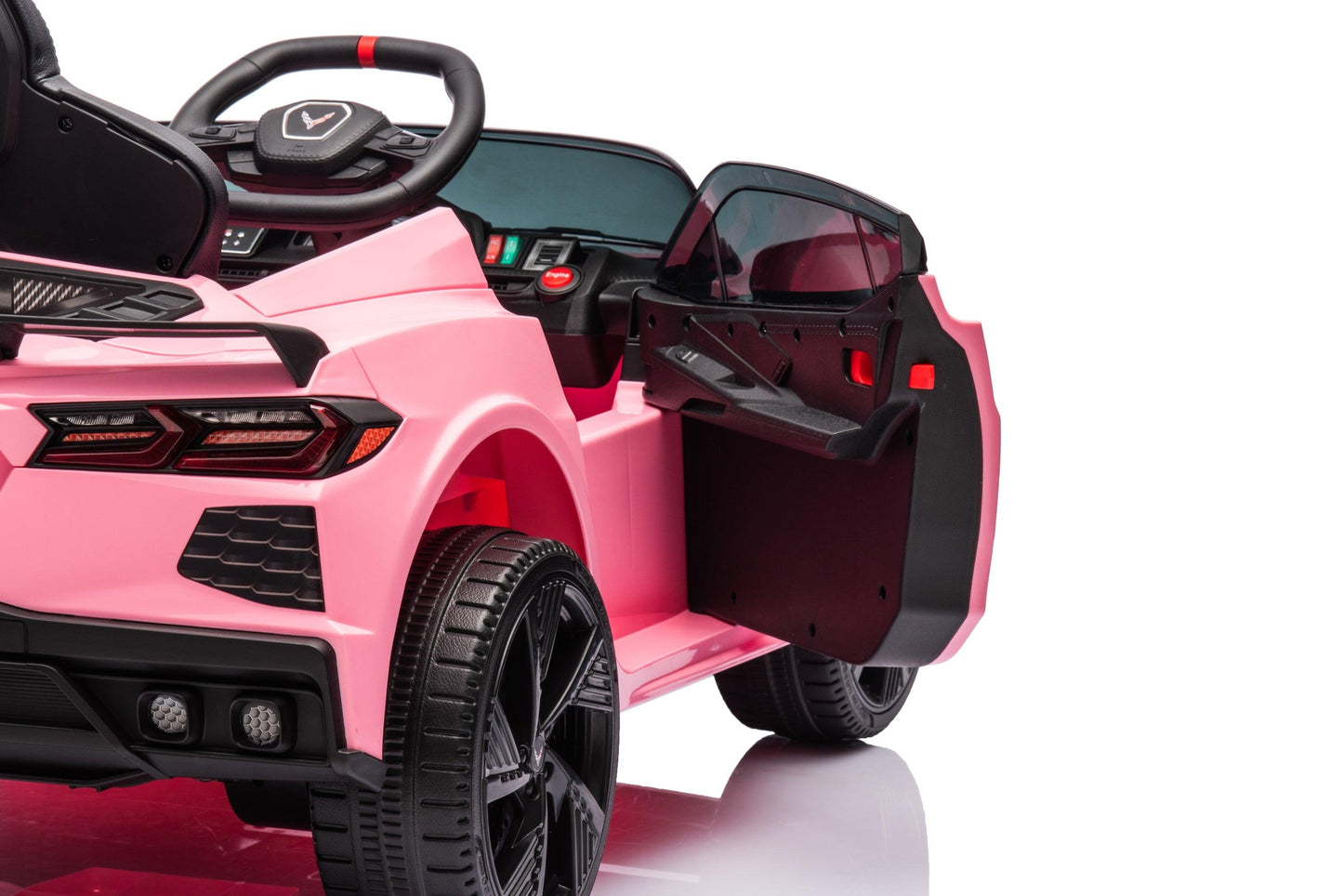 12V Chevrolet Corvette C8 Stingray 1-Seater Kids Ride-On Car