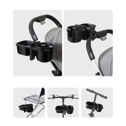 3-in-1 Attachable Stroller Storage, Cup & Phone Holder