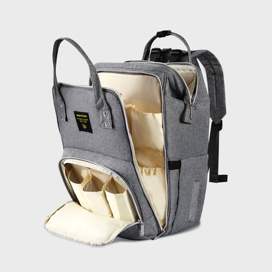 Open-Wide Diaper Backpack