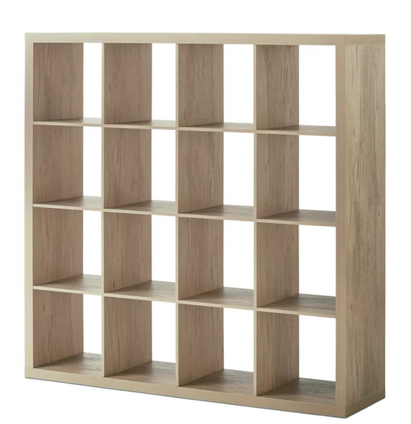 6/9/12/16-Cube Wooden Storage Organizer Bookshelf, Unit Shelf, Closet Cabinet, DVD Rack File Organizer Rack in Living Room Study