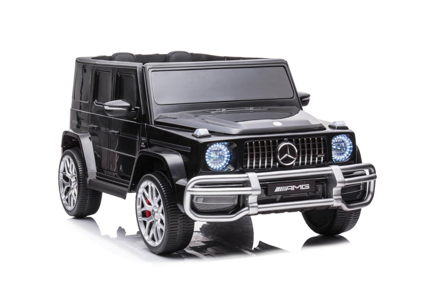 24V 4x4 Mercedes Benz G63 AMG 2 Seater G Wagon Ride on Car - DTI Direct USA