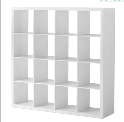 6/9/12/16-Cube Wooden Storage Organizer Bookshelf, Unit Shelf, Closet Cabinet, DVD Rack File Organizer Rack in Living Room Study