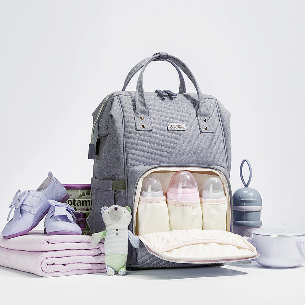 Quilted Diaper Bag