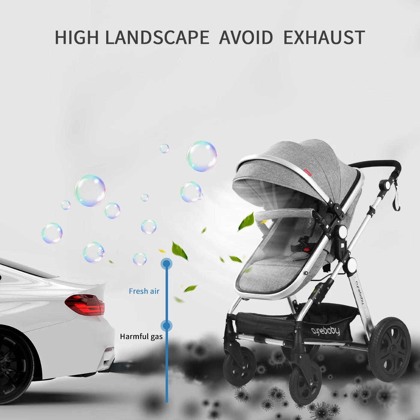 cynebaby stroller car seat Cynebaby Buggy Newborn Stroller with Toddler Convertible Seat – GiGi Baby