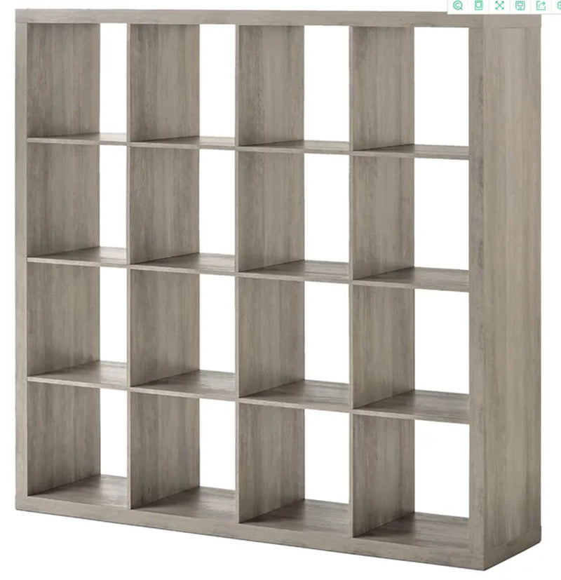 6/9/12/16-Cube Wooden Storage Organizer Bookshelf, Unit Shelf, Closet Cabinet, DVD Rack File Organizer Rack in Living Room Study