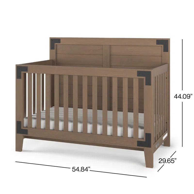 Lucas Convertible 3 -Piece Nursery Furniture Set