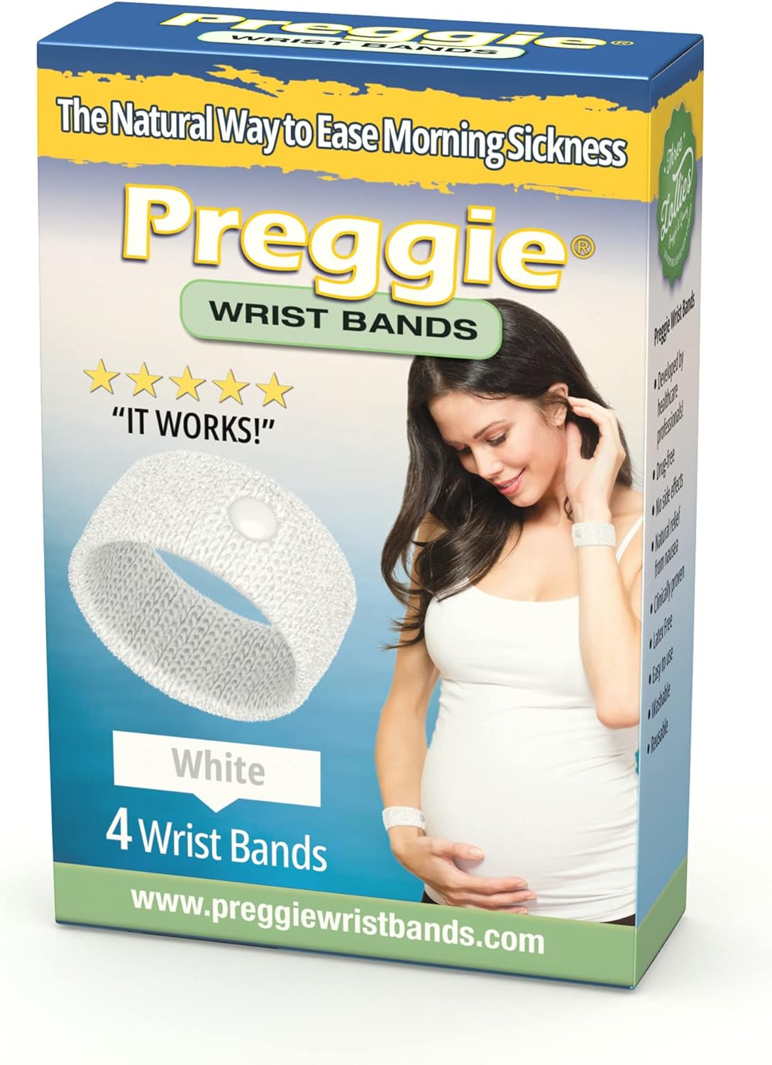 Three Lollies Preggie Anti-Nausea Wristbands – Morning Sickness