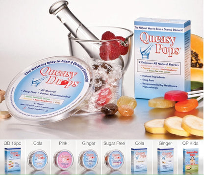 Queasy Drops -  3 Pack, 21 Drops Each