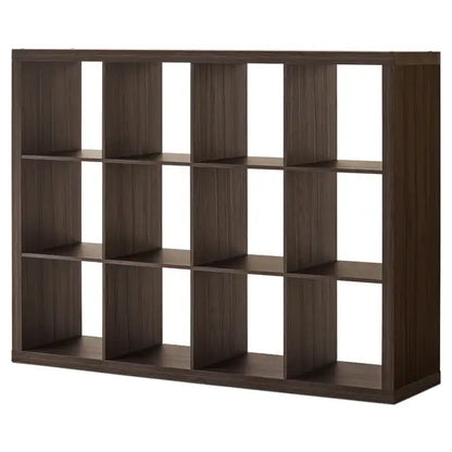 6/9/12/16-Cube Wooden Storage Organizer Bookshelf, Unit Shelf, Closet Cabinet, DVD Rack File Organizer Rack in Living Room Study