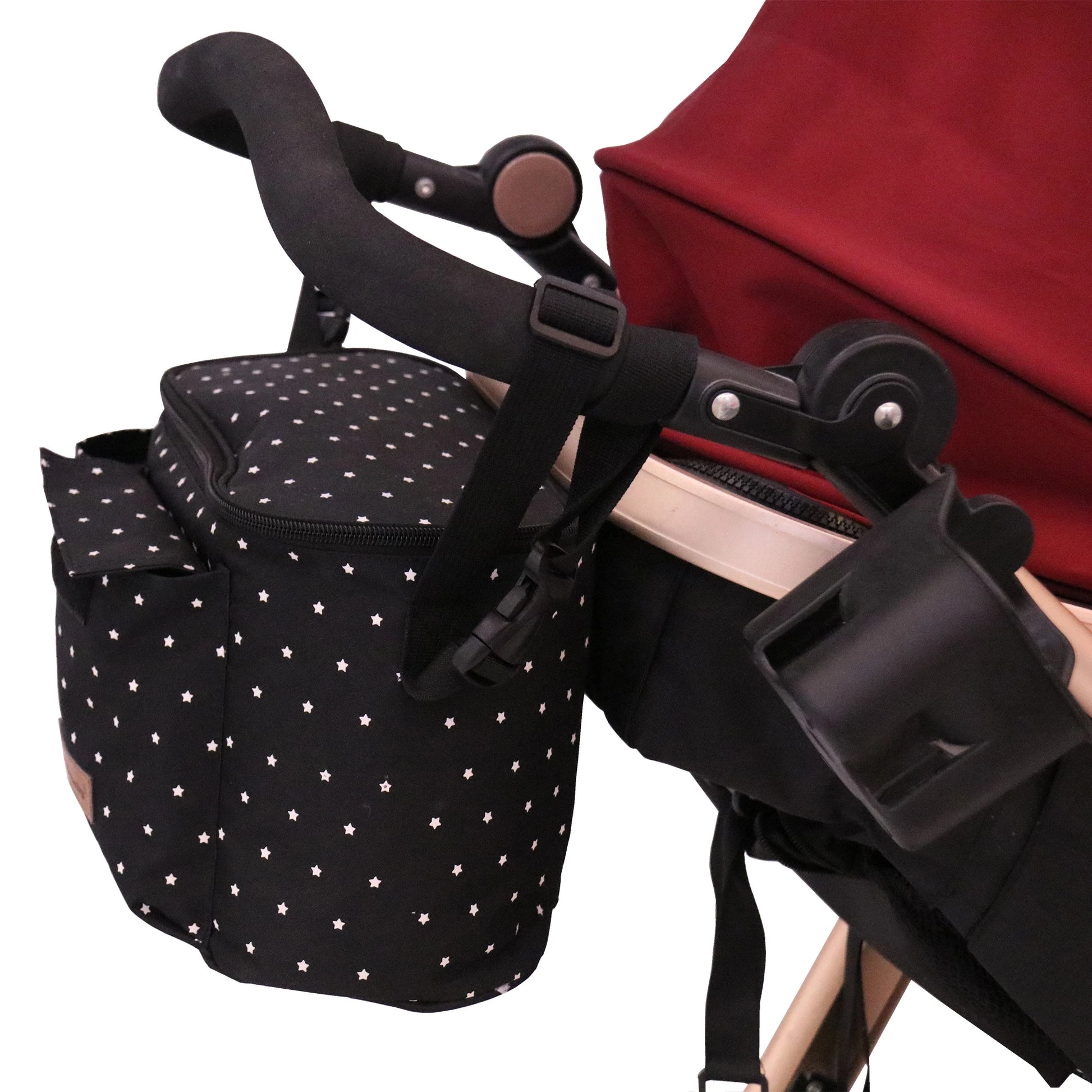 Baby Stroller Organizer Cup Holder Stroller Bag Baby Car Bag Trolley Bag Large Capacity Travel Baby Stroller Accessories