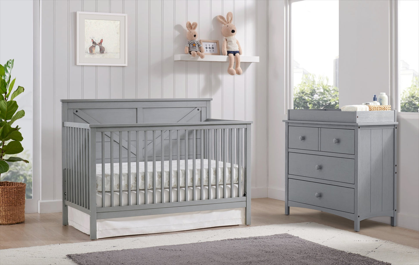 Montauk 4 in 1 Convertible Crib