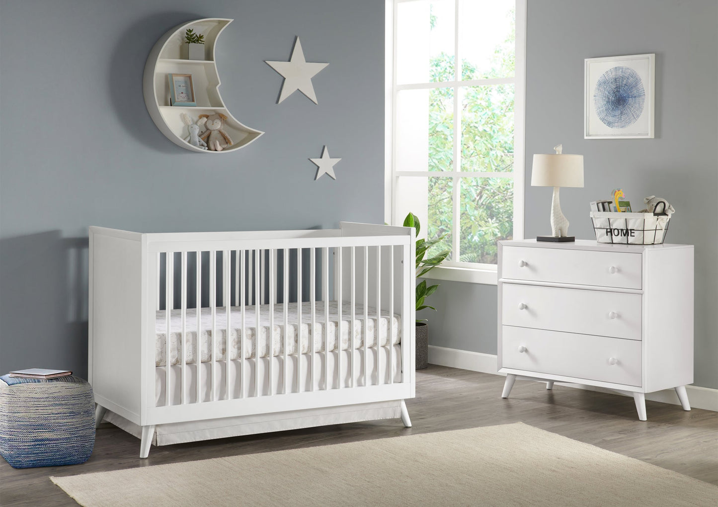 Dawson 3 in 1 Convertible Crib by Oxford Baby