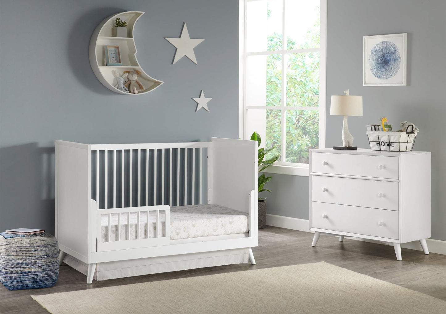 Dawson 3 in 1 Convertible Crib by Oxford Baby