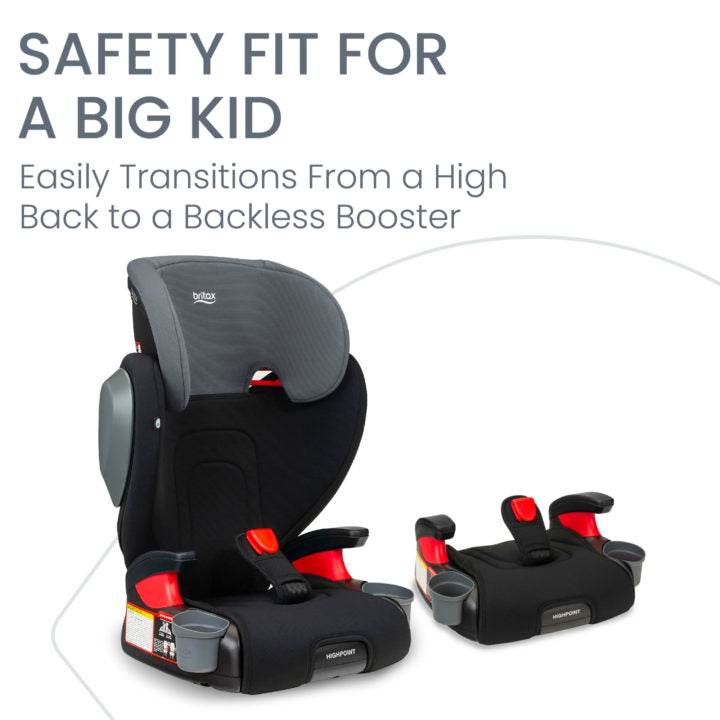 Highpoint Backless Belt-Positioning Booster Seat