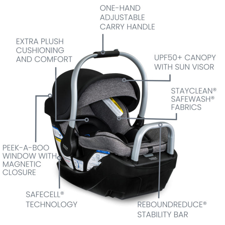 Willow SC Infant Car Seat with Alpine Base