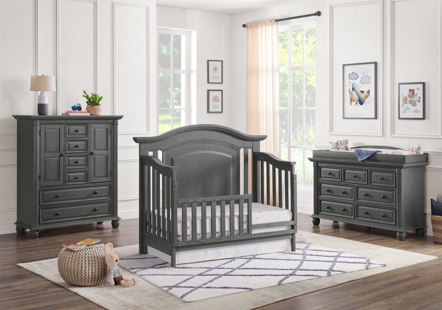 London Lane 4 In 1 Convertible Crib