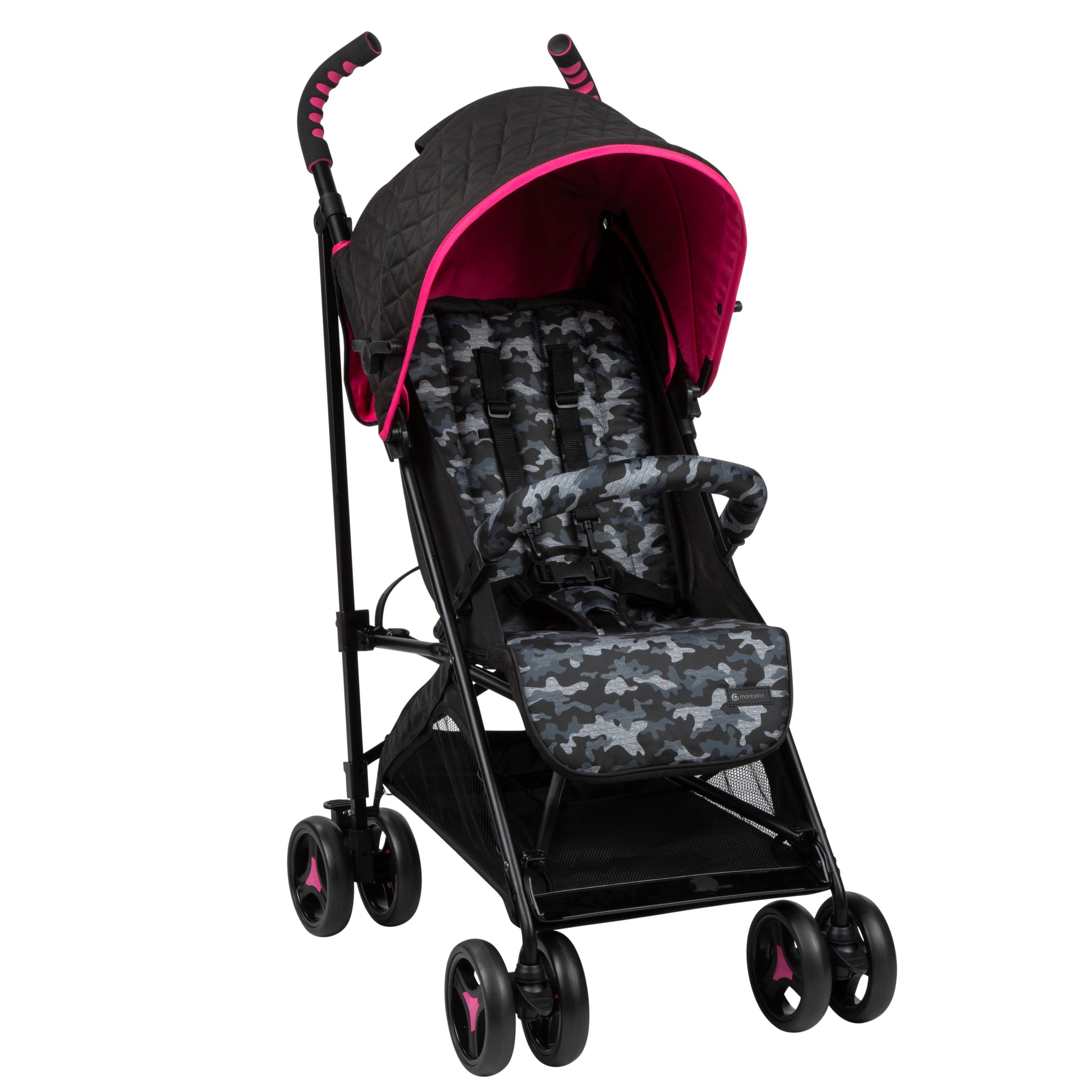 Breeze Lightweight Compact Baby Stroller - Pink Camo