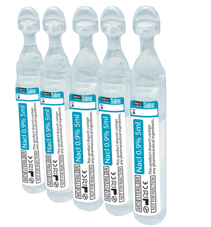 Saline – 50 Ct Ampoules