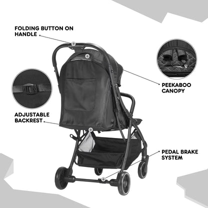 umbrella stroller backpack Compact and Lightweight Umbrella Stroller for Baby/Toddler, Foldable, – GiGi Baby