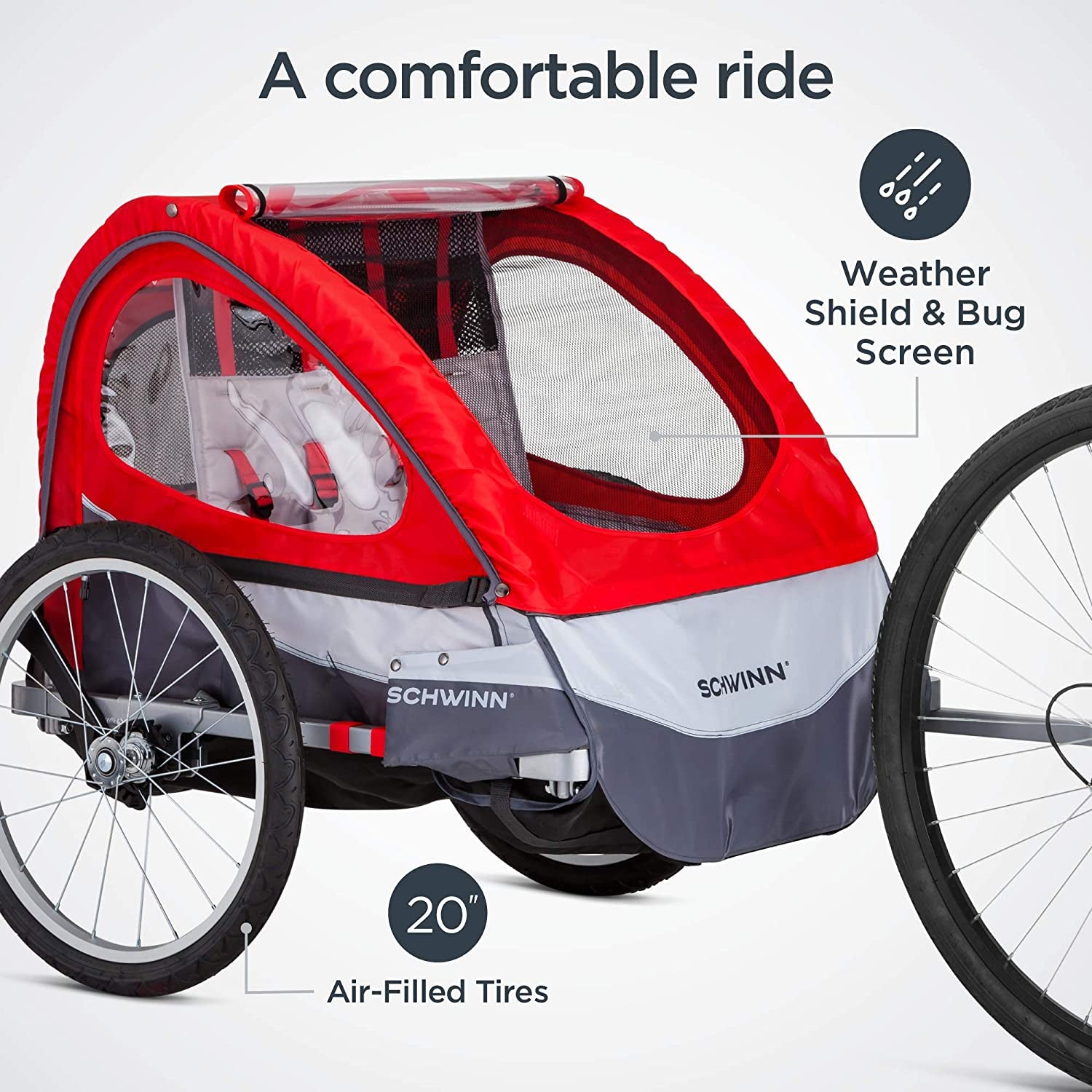 Echo, and Trailblazer Child Bike Trailer, Single and Double Baby Carri – GiGi Baby Echo, and Trailblazer Child Bike Trailer, Single and Double Baby Carri – GiGi Baby