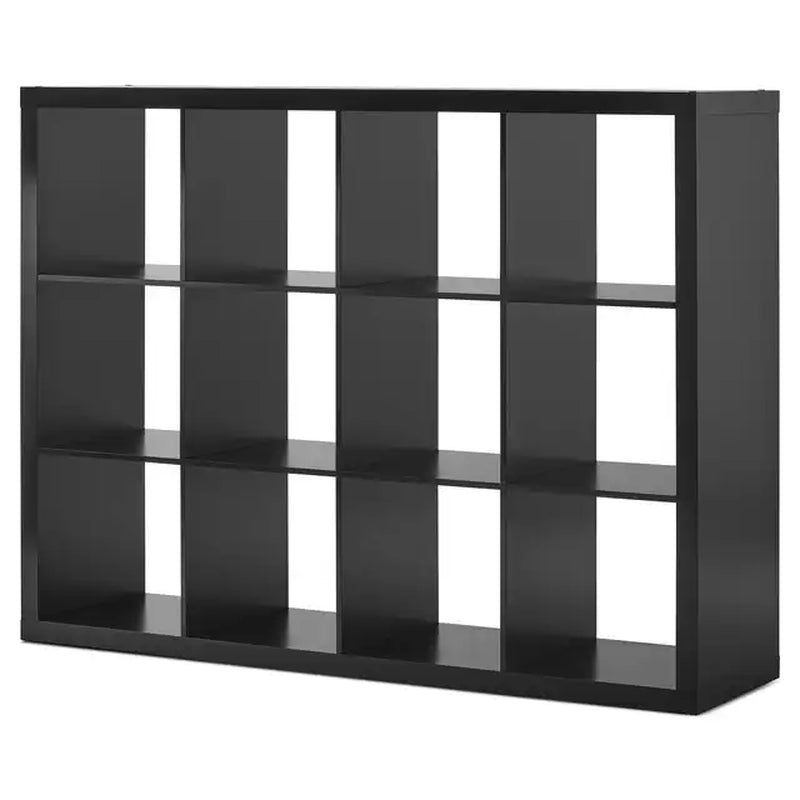 6/9/12/16-Cube Wooden Storage Organizer Bookshelf, Unit Shelf, Closet Cabinet, DVD Rack File Organizer Rack in Living Room Study