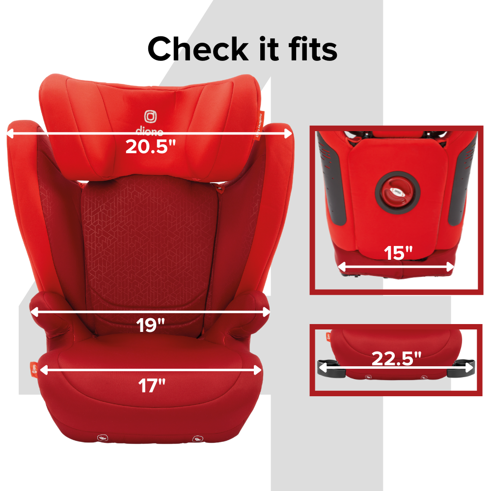 Monterey® 4DXT Latch 2-in-1 Booster Car Seat