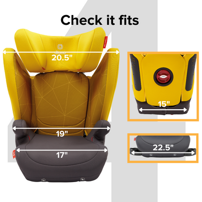 Monterey® 4DXT Latch 2-in-1 Booster Car Seat