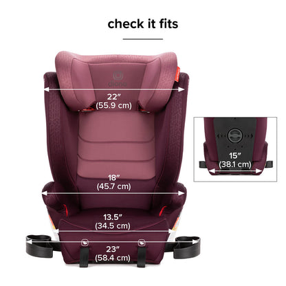 Monterey® 2XT Latch 2-in-1 Booster Car Seat