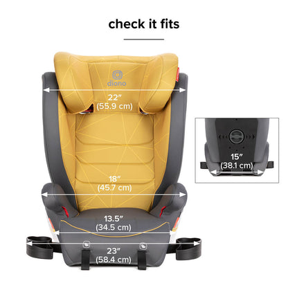 Monterey® 2XT Latch 2-in-1 Booster Car Seat