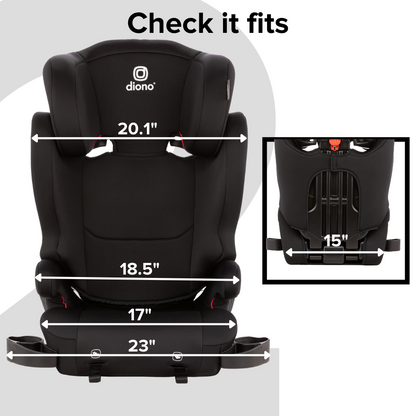 Cambria® 2 Latch 2 in 1 Booster Car Seat