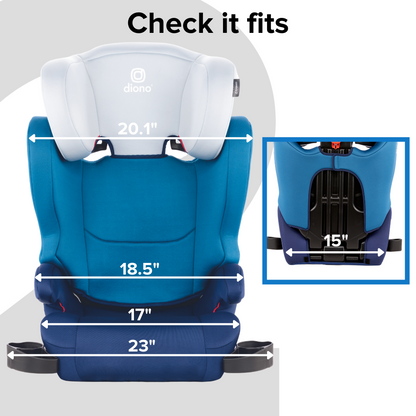 Cambria® 2 Latch 2 in 1 Booster Car Seat