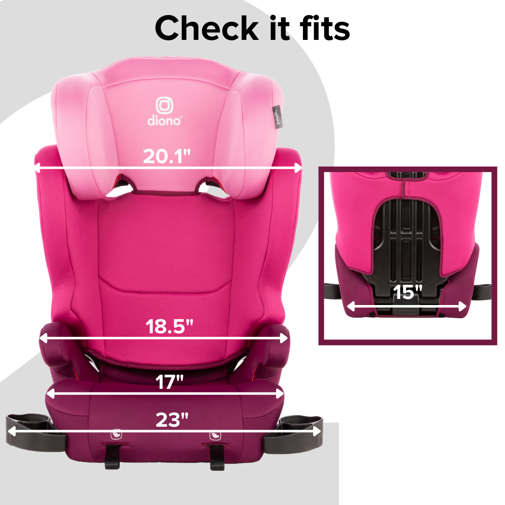 Cambria® 2 Latch 2 in 1 Booster Car Seat