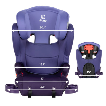 Cambria 2XT® 2-in-1 High Back to Backless XL Booster Seat