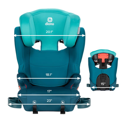 Cambria 2XT® 2-in-1 High Back to Backless XL Booster Seat