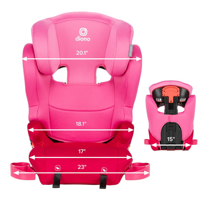 Cambria 2XT® 2-in-1 High Back to Backless XL Booster Seat