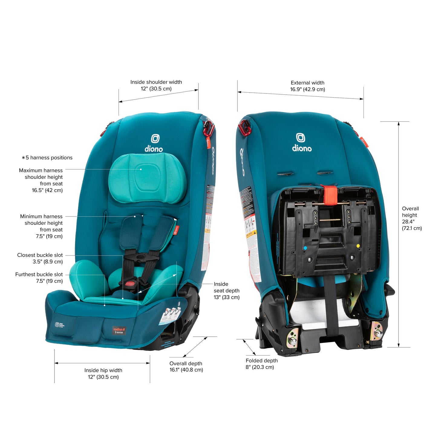 Radian® 3R® All-in-One Convertible Car Seat