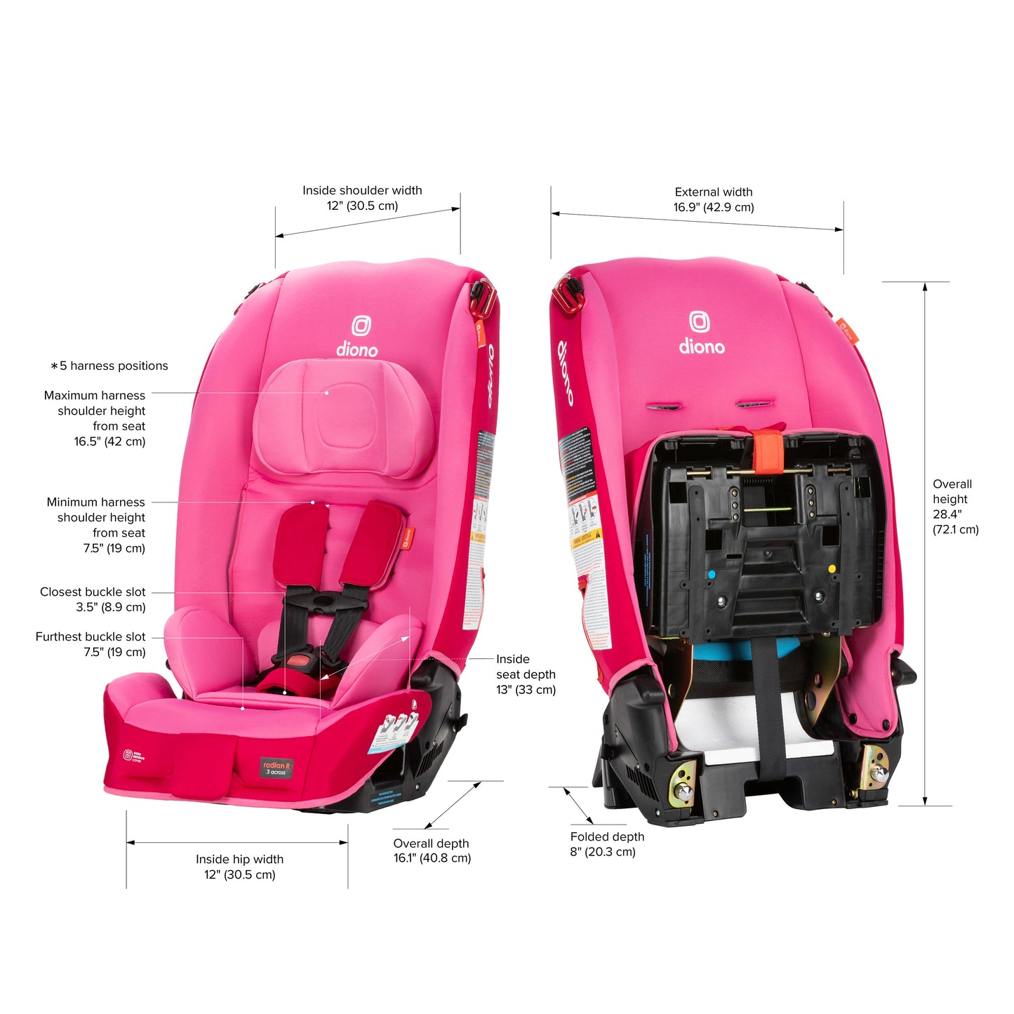 Radian® 3R® All-in-One Convertible Car Seat